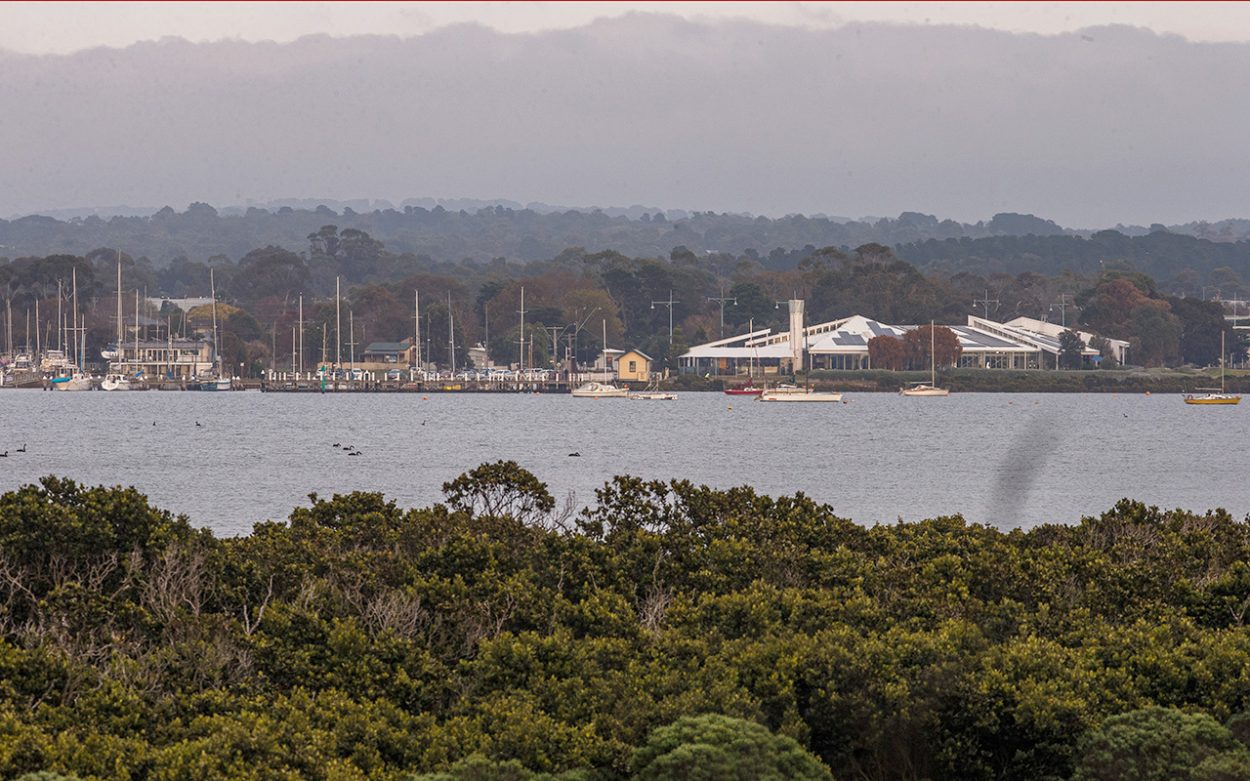 The proposed terminal is earmarked for 25-hectares on what is known as the Old Tyabb Reclamation Area between Esso’s Long Island Point jetty and the BlueScope Steel wharves.