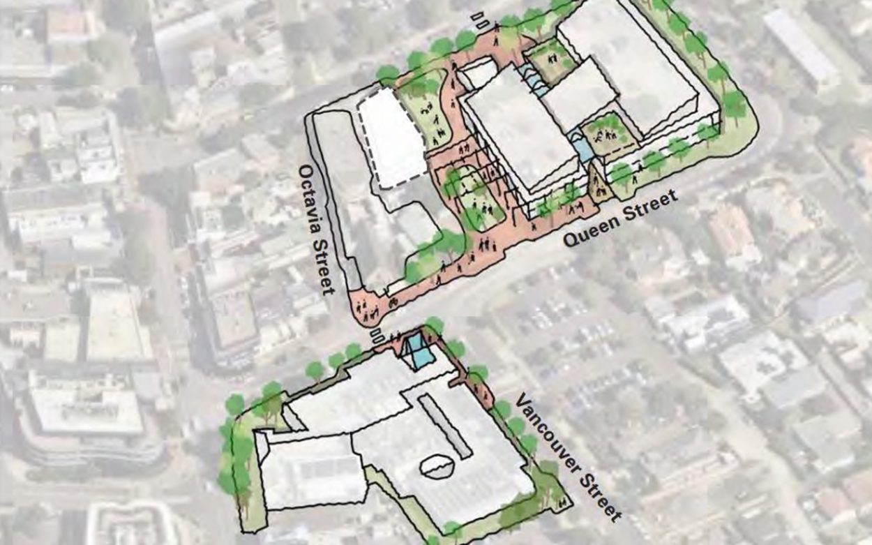 THE two options shortlisted for consideration as the new council offices are 2 & 5 Queen Street Mornington (left) and 35 Wannaeue Place in Rosebud (right). Pictures: Supplied