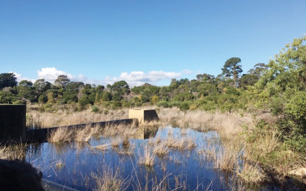 THE decommissioned reservoir at 57 Kunyung Road faces an uncertain future. Pictures: Supplied