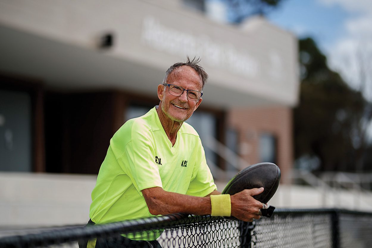 UMPIRE veteran Wayne Hinton has been awarded an Australia Day honour. Picture: Yanni